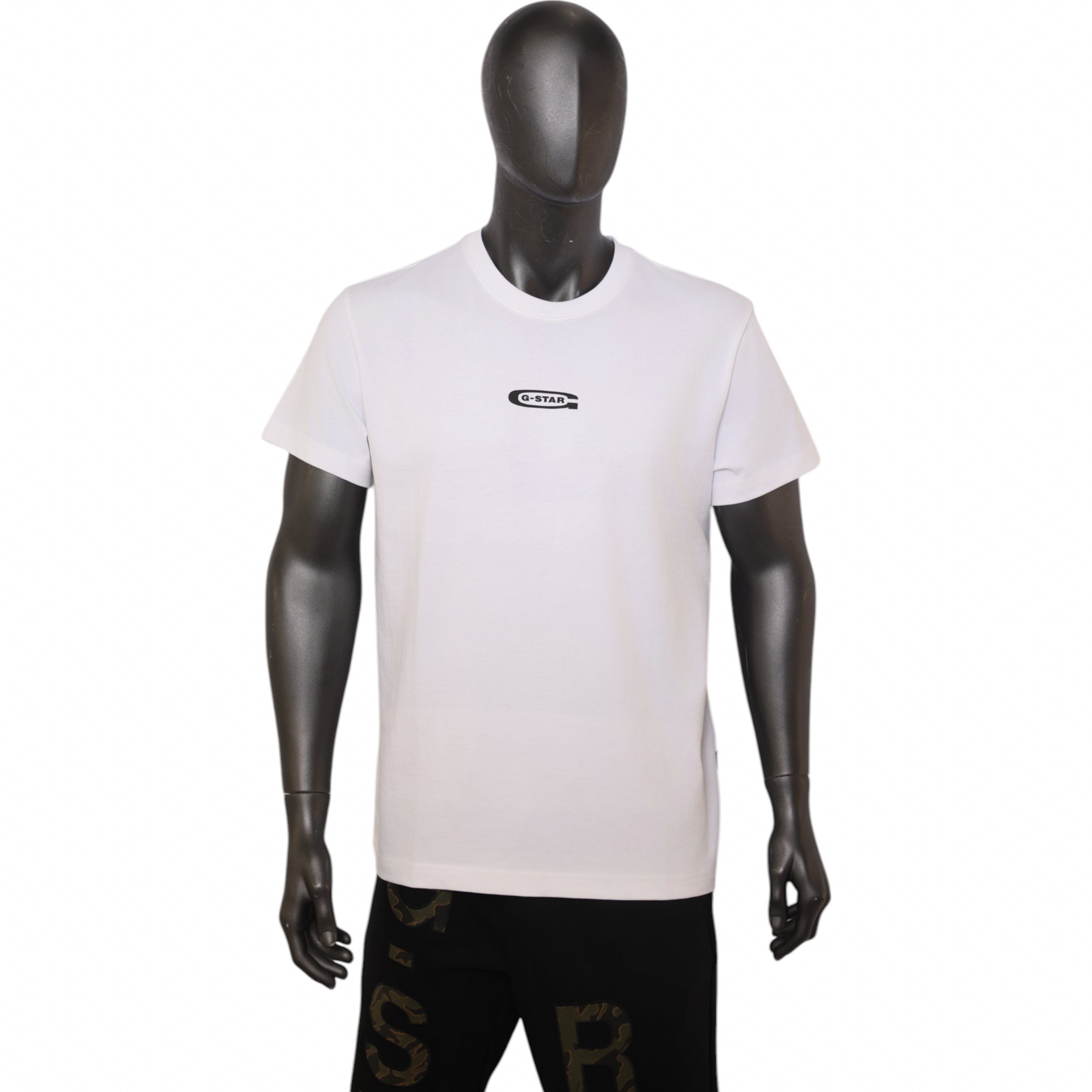 G-Star T-Shirt Photo Print White Car Park